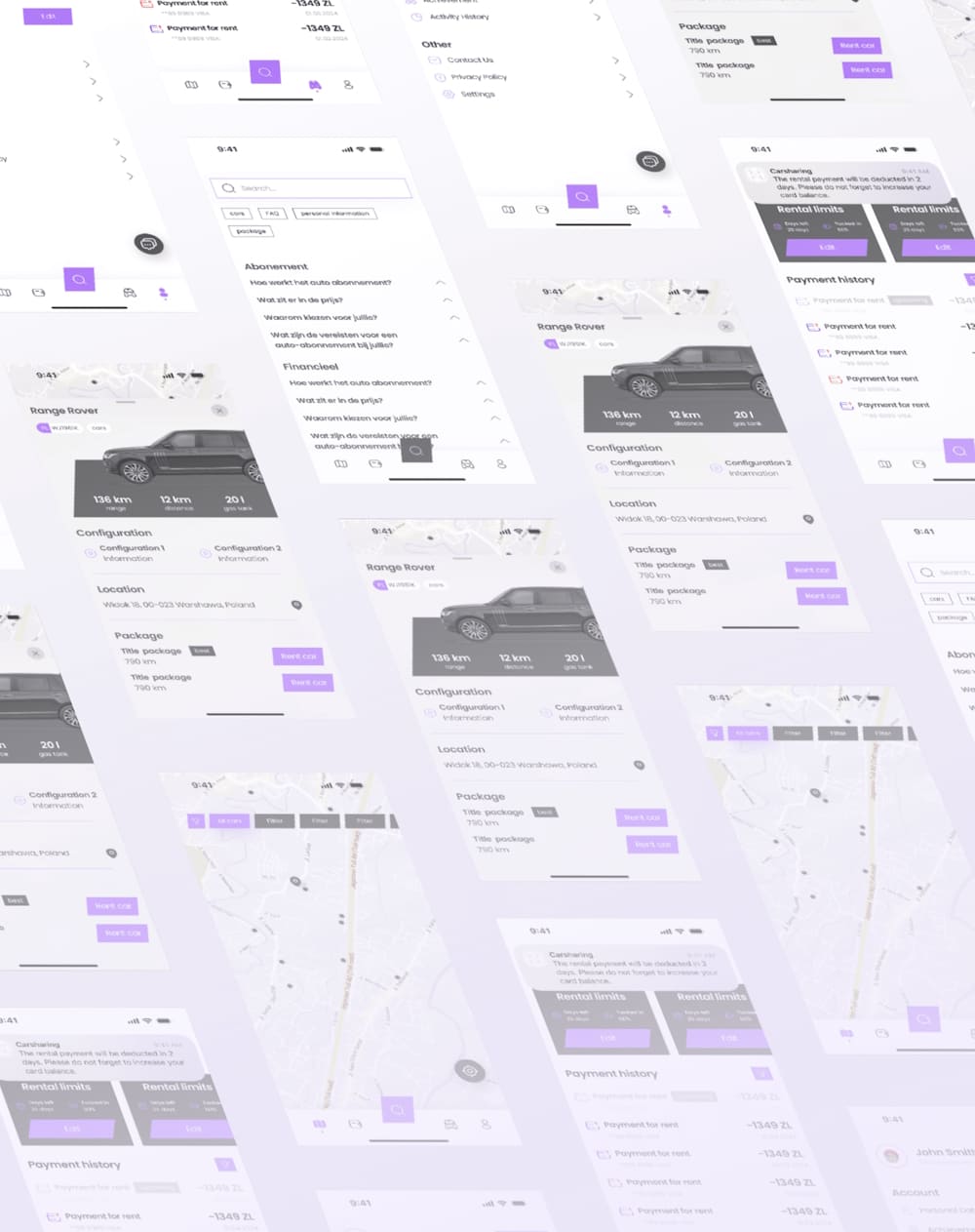 PWA Intelligent platform for carsharing - WislaCode