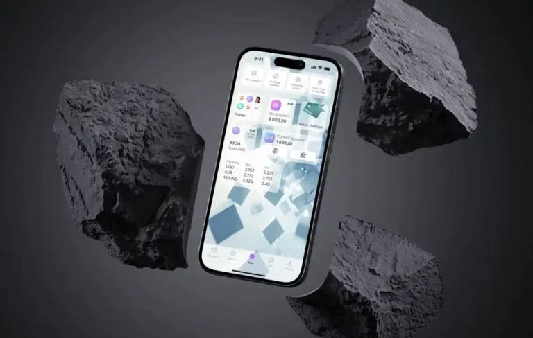 The screen looks like a desktop Mobile banking app