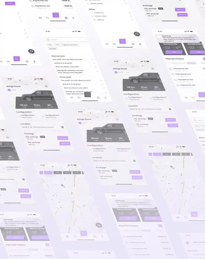 PWA Intelligent platform for carsharing