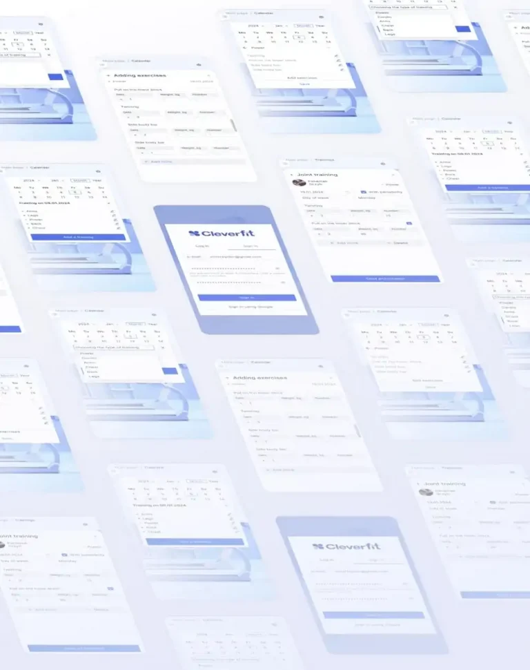 CleverFit Progressive Web App for gym