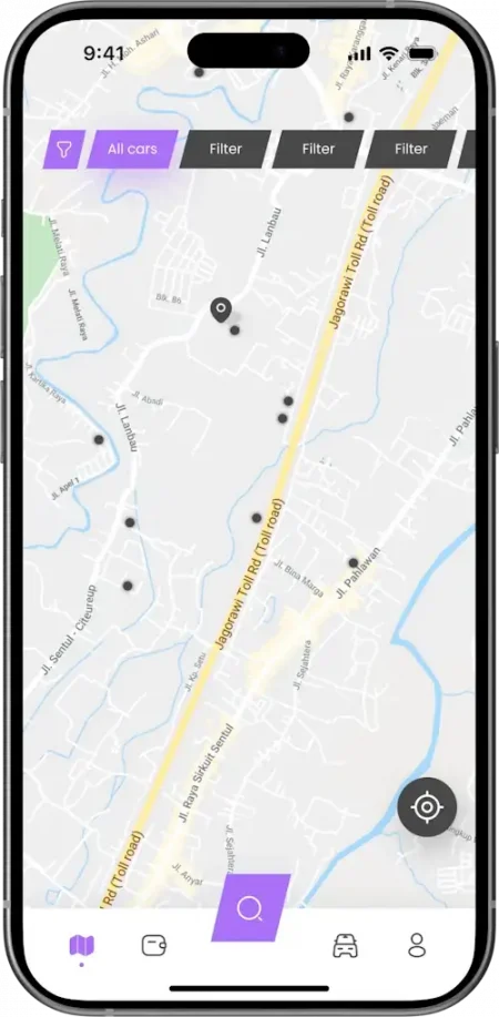 Intelligent PWA for carsharing